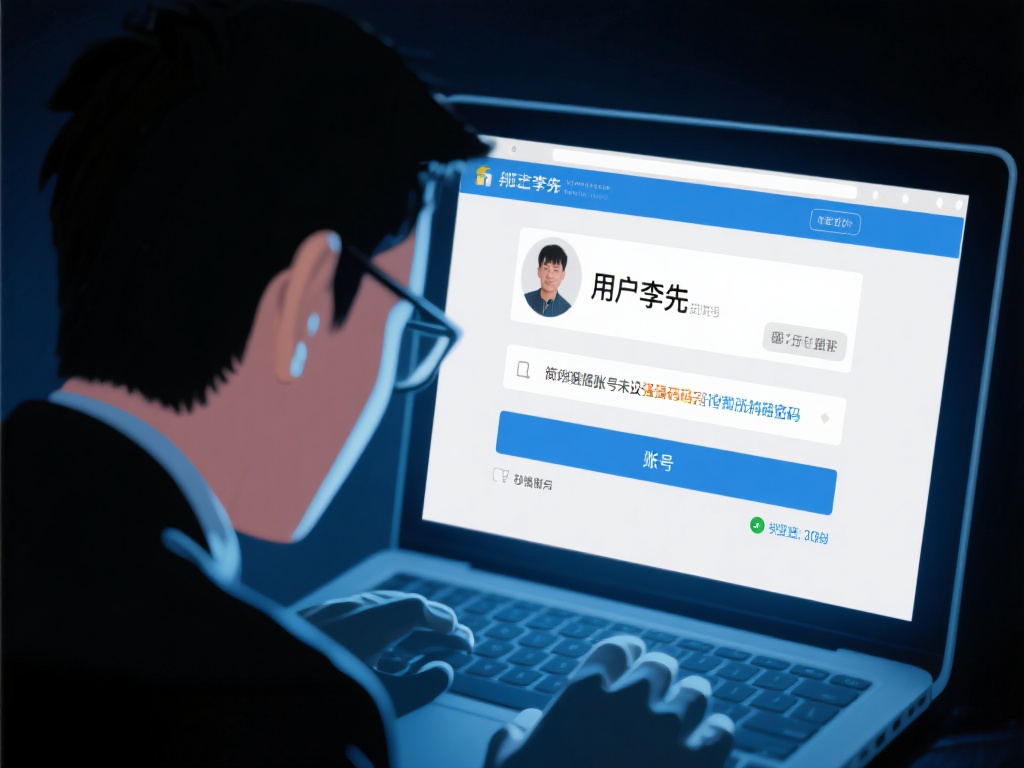 例如，某用户李先生曾遭遇账户未设强密码而被盗的情况